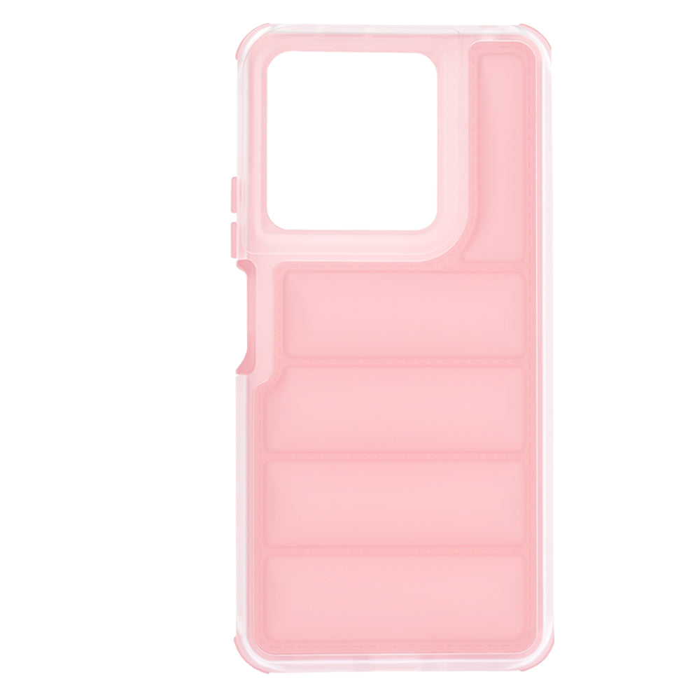 Case for Xiaomi Redmi Note 13 5G, Techsuit, Wave Shield, Pink