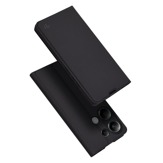 Hülle für Xiaomi Redmi Note 13 Pro 4G / Poco M6 Pro 4G, Techsuit, Magskin Book, Schwarz
