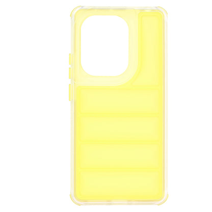 Hülle für Xiaomi Redmi Note 13 Pro 4G / Poco M6 Pro 4G, Techsuit, Wave Shield, Gelb