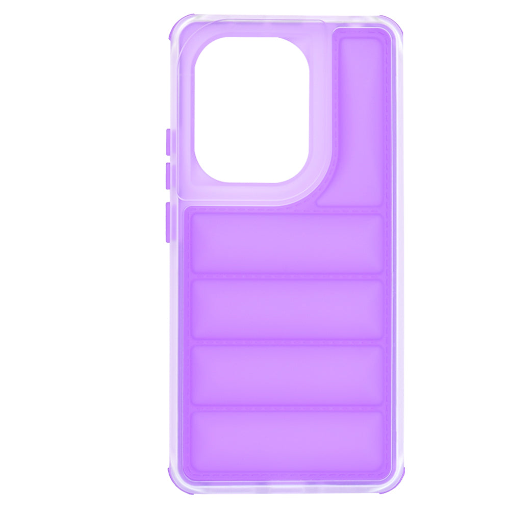 Hülle für Xiaomi Redmi Note 13 Pro 4G / Poco M6 Pro 4G, Techsuit, Wave Shield, Lila