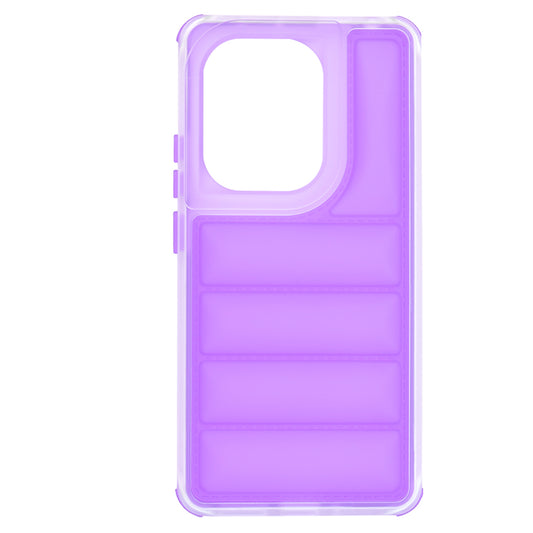 Hülle für Xiaomi Redmi Note 13 Pro 4G / Poco M6 Pro 4G, Techsuit, Wave Shield, Lila