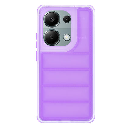 Hülle für Xiaomi Redmi Note 13 Pro 4G / Poco M6 Pro 4G, Techsuit, Wave Shield, Lila