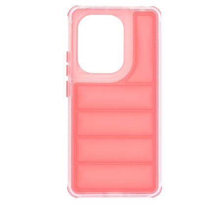 Hülle für Xiaomi Redmi Note 13 Pro 4G / Poco M6 Pro 4G, Techsuit, Wave Shield, Rot