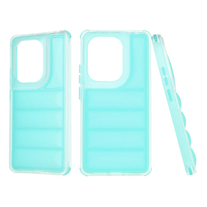 Hülle für Xiaomi Redmi Note 13 Pro 4G / Poco M6 Pro 4G, Techsuit, Wave Shield, Türkis