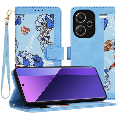 Hülle für Xiaomi Redmi Note 13 Pro+, Techsuit, FlipCraft, Blau