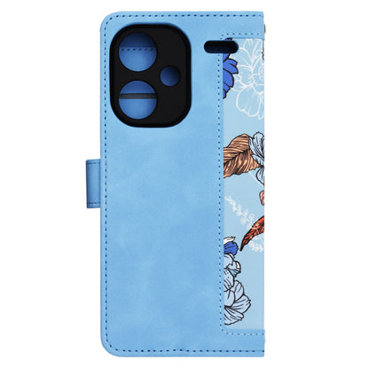 Hülle für Xiaomi Redmi Note 13 Pro+, Techsuit, FlipCraft, Blau