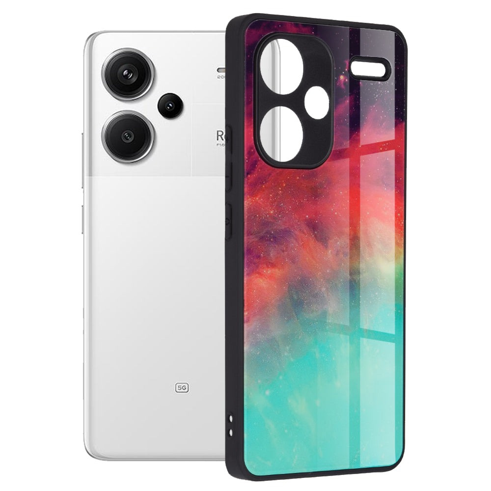 Hülle für Xiaomi Redmi Note 13 Pro+, Techsuit, Glaze, Türkis