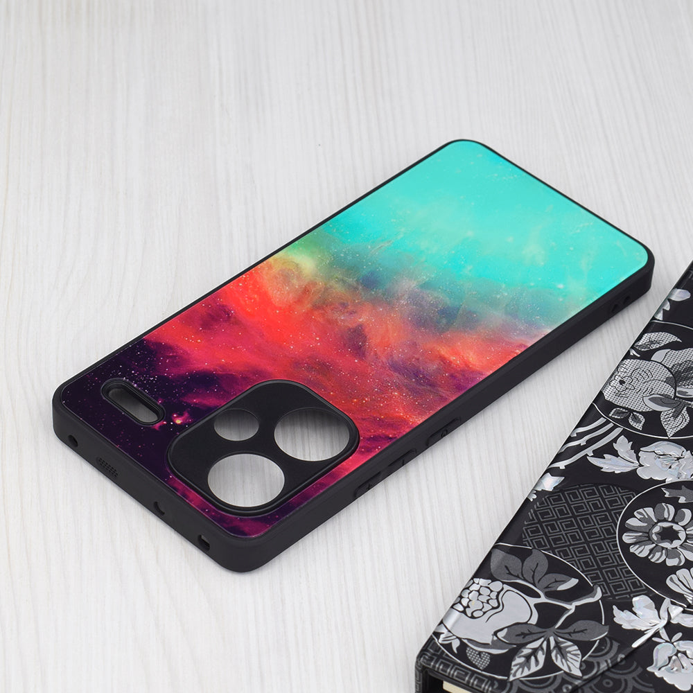 Hülle für Xiaomi Redmi Note 13 Pro+, Techsuit, Glaze, Türkis
