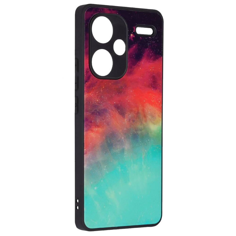 Hülle für Xiaomi Redmi Note 13 Pro+, Techsuit, Glaze, Türkis