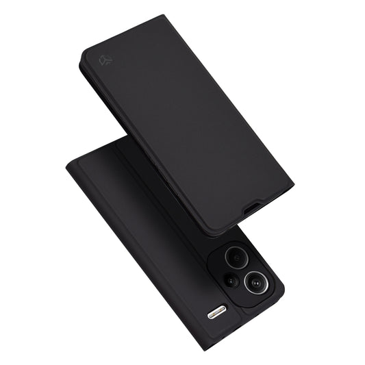 Hülle für Xiaomi Redmi Note 13 Pro+, Techsuit, Magskin Book, Schwarz