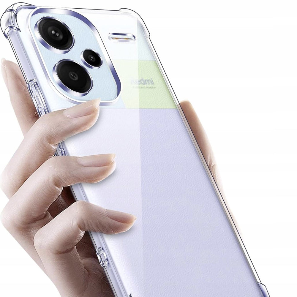 Hülle für Xiaomi Redmi Note 13 Pro+, Techsuit, stoßfest klar, transparent