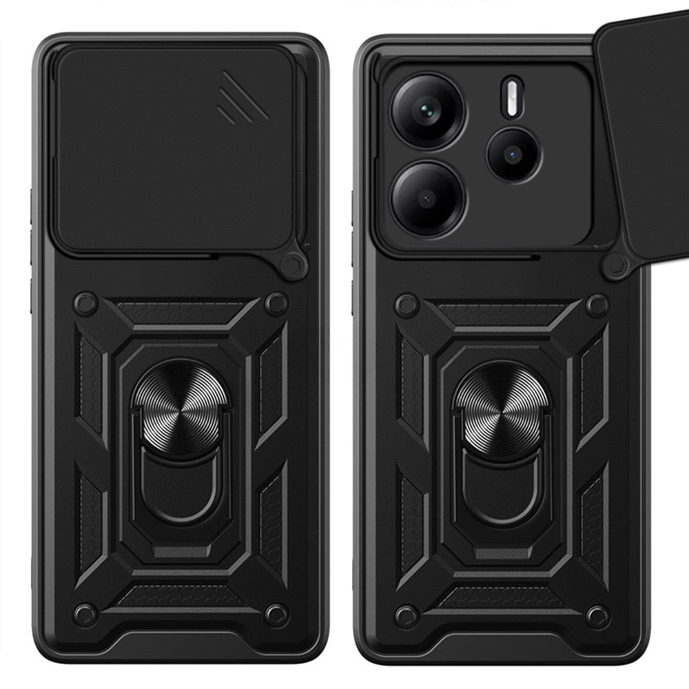 Hülle für Xiaomi Redmi Note 14 4G (Regional), Techsuit, CamShield, Grün