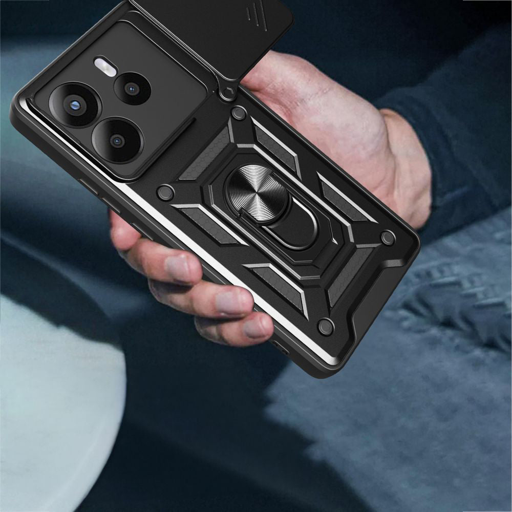 Hülle für Xiaomi Redmi Note 14 4G (Regional), Techsuit, CamShield, Grün