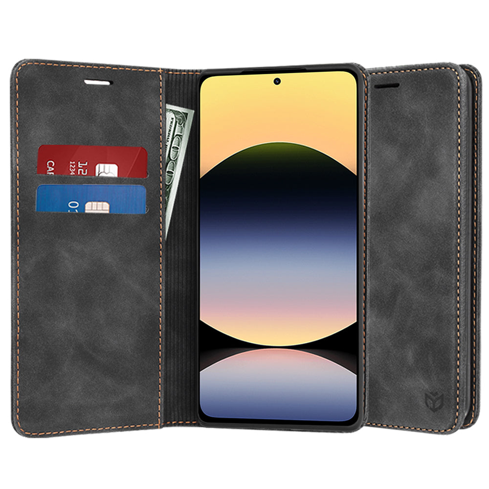 Hülle für Xiaomi Redmi Note 14 4G (Regional), Techsuit, Confy, Schwarz