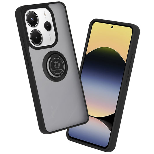Hülle für Xiaomi Redmi Note 14 4G (Regional), Techsuit, Glinth, Schwarz