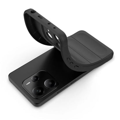Hülle für Xiaomi Redmi Note 14 4G (Regional), Techsuit, Magic Shield, Schwarz