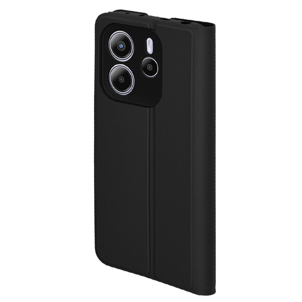 Case for Xiaomi Redmi Note 14 4G (Regional), Techsuit, Magskin Book, Black
