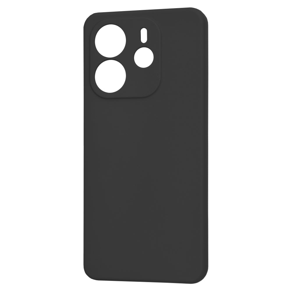 Hülle für Xiaomi Redmi Note 14 4G (Regional), Techsuit, SoftFlex, Schwarz