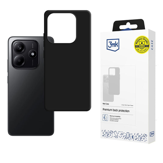 Case for Xiaomi Redmi Note 14 4G (Standard), 3MK, Matte Black