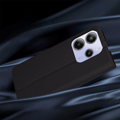 Hülle für Xiaomi Redmi Note 14 5G, Techsuit, Magskin Book, Schwarz