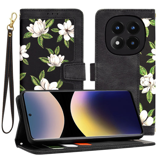 Hülle für Xiaomi Redmi Note 14 Pro 4G, Techsuit, FlipCraft, Schwarz