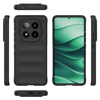 Hülle für Xiaomi Redmi Note 14 Pro 4G, Techsuit, Magic Shield, Schwarz