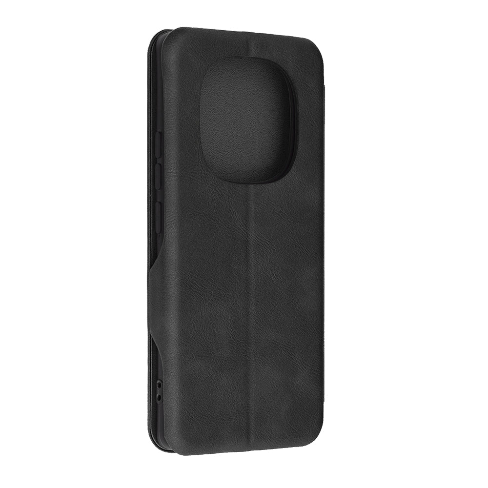 Hülle für Xiaomi Redmi Note 14 Pro 4G, Techsuit, Safe Wallet Plus, Schwarz