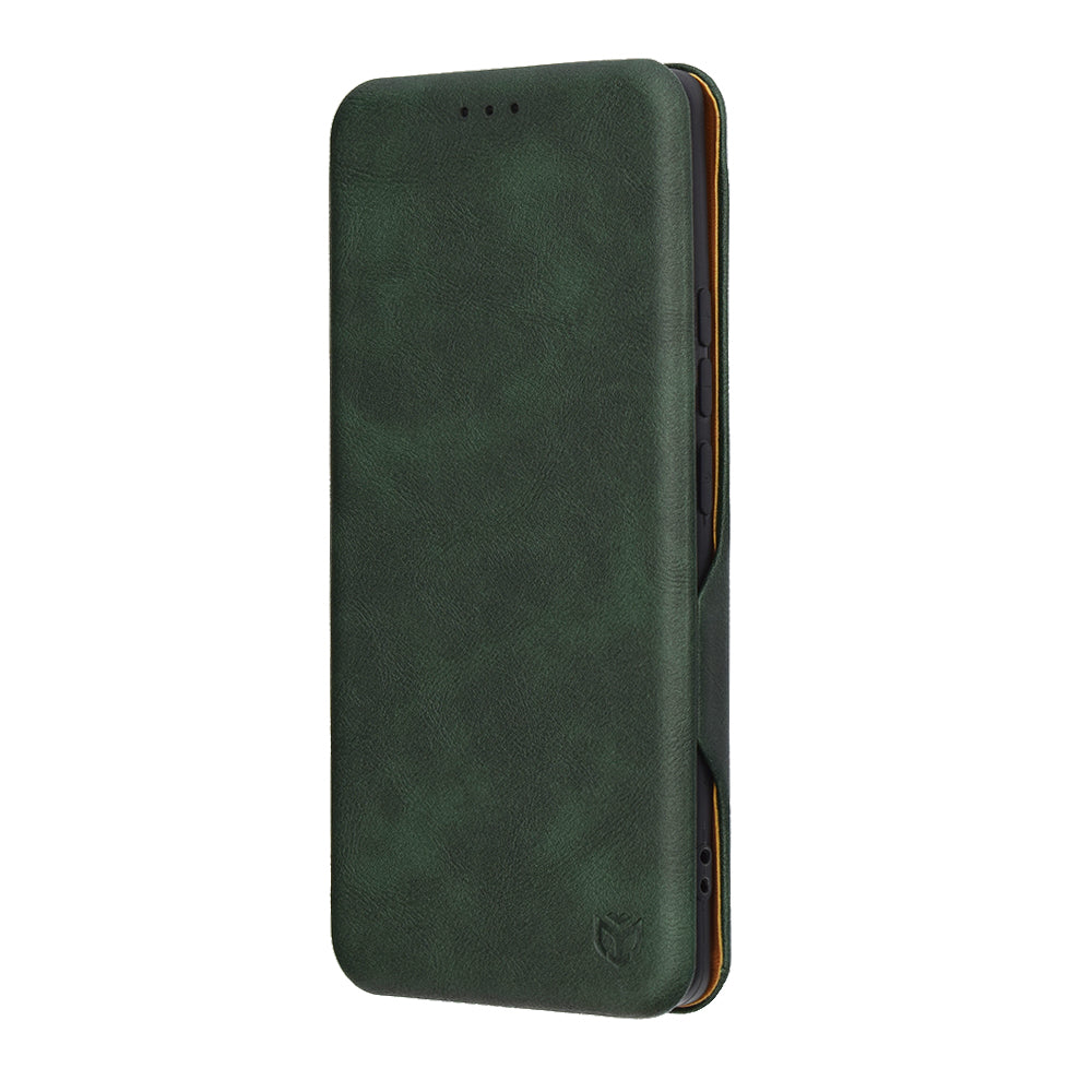 Hülle für Xiaomi Redmi Note 14 Pro 4G, Techsuit, Safe Wallet Plus, Grün