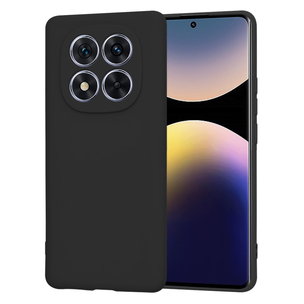 Hülle für Xiaomi Redmi Note 14 Pro 4G, Techsuit, SoftFlex, Schwarz