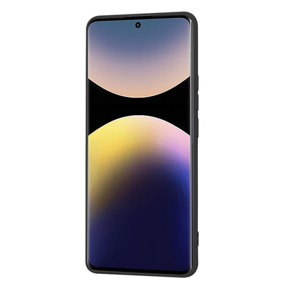 Hülle für Xiaomi Redmi Note 14 Pro 4G, Techsuit, SoftFlex, Schwarz