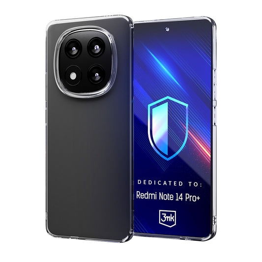 Case for Xiaomi Redmi Note 14 Pro+ 5G, 3MK, Clear, Transparent