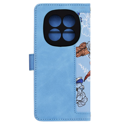 Hülle für Xiaomi Redmi Note 14 Pro+ 5G, Techsuit, FlipCraft, Blau