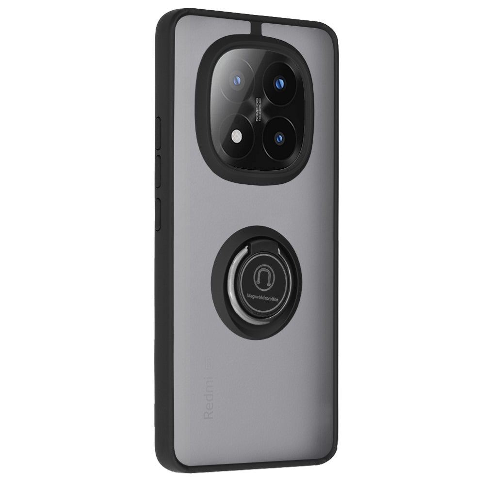 Hülle für Xiaomi Redmi Note 14 Pro+ 5G, Techsuit, Glinth, Schwarz