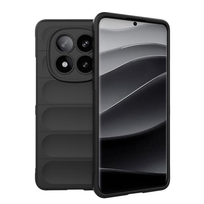 Hülle für Xiaomi Redmi Note 14 Pro+ 5G, Techsuit, Magic Shield, Schwarz