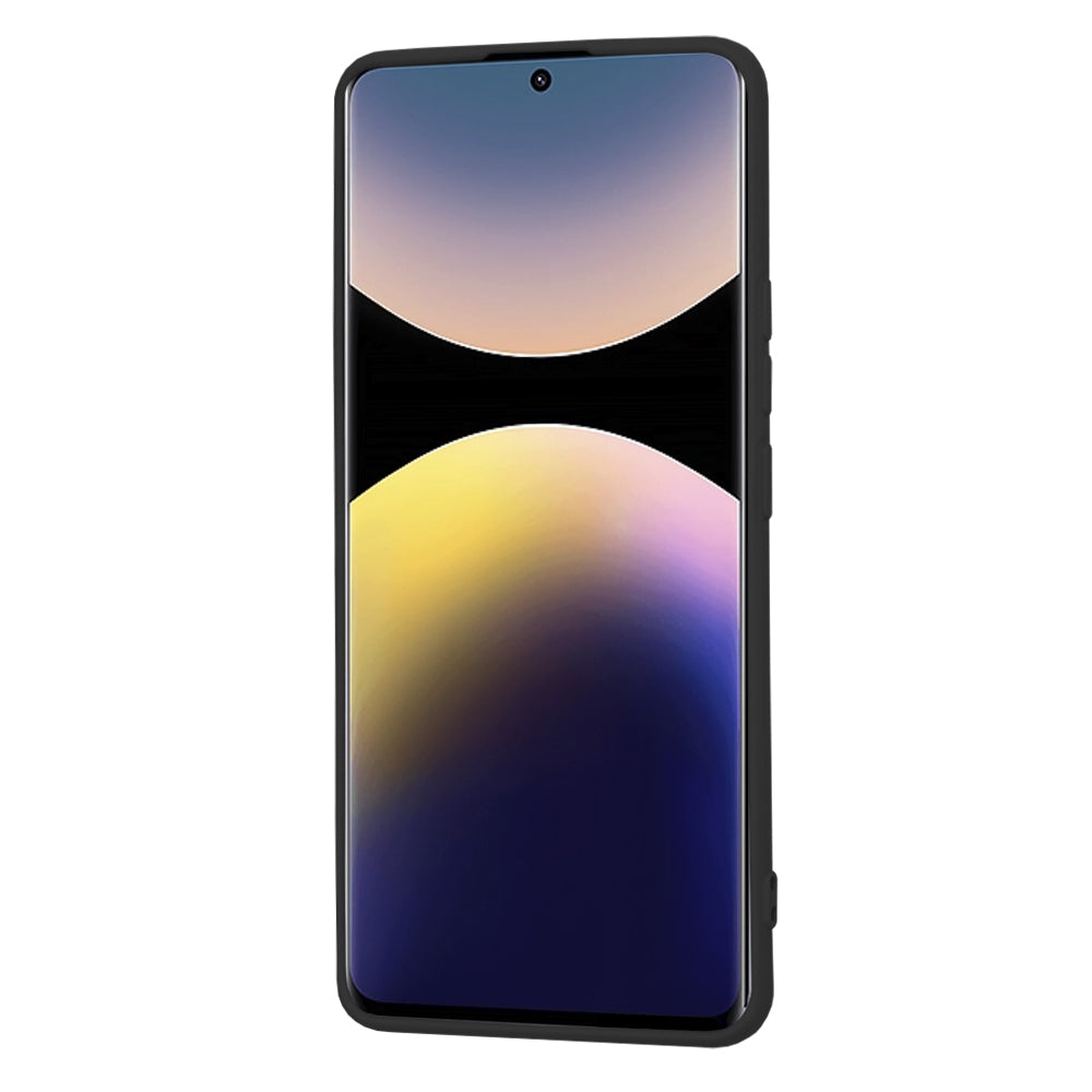 Hülle für Xiaomi Redmi Note 14 Pro+ 5G, Techsuit, SoftFlex, Schwarz