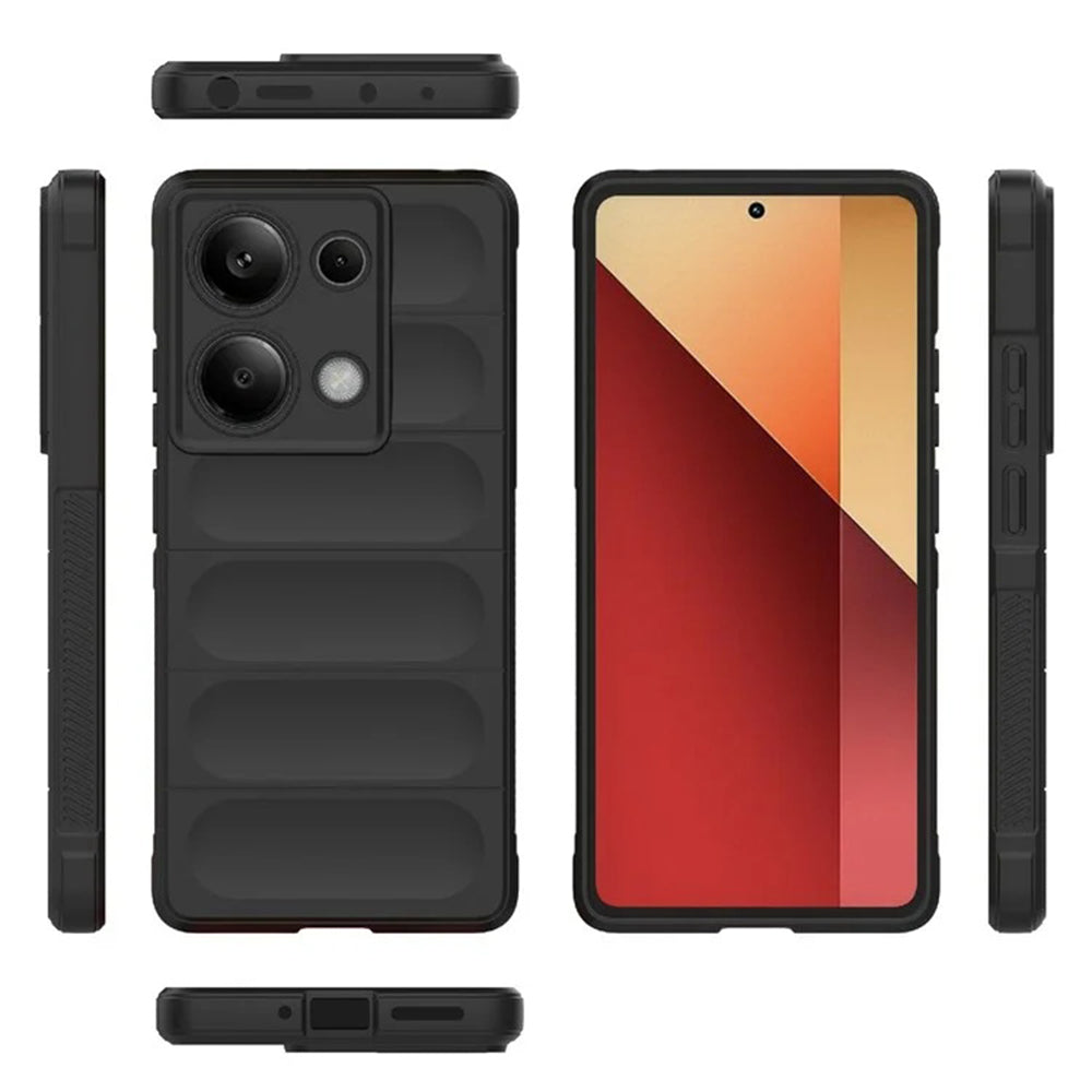 Hülle für Xiaomi Redmi Note 14S, Techsuit, Magic Shield, Schwarz