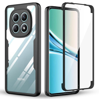 Hülle für Xiaomi Redmi Note 15 4G, Techsuit, ColorVerse 360, Schwarz