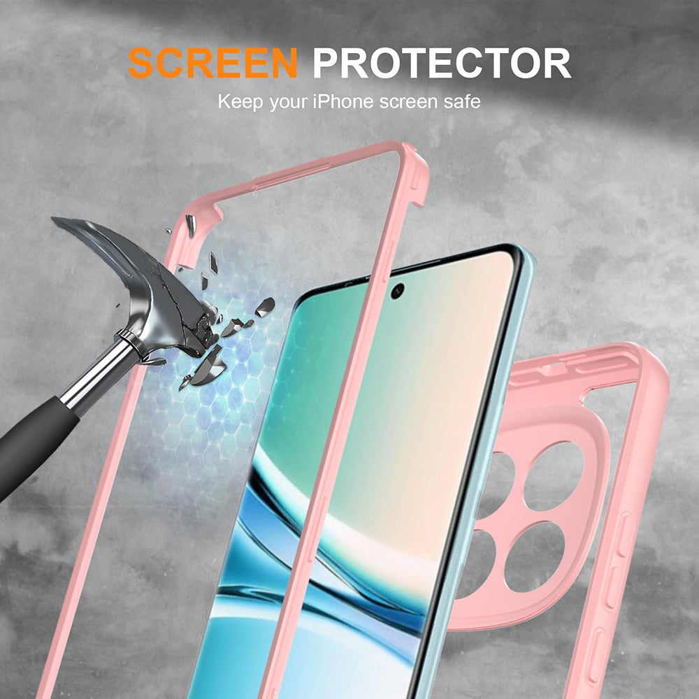 Hülle für Xiaomi Redmi Note 15 4G, Techsuit, ColorVerse 360, Rosa
