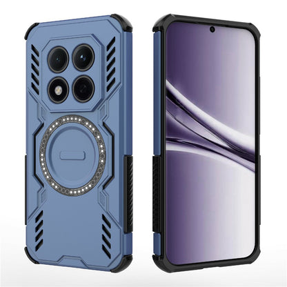 MagSafe Hülle für Xiaomi Redmi Note 15 Pro 4G, Techsuit, ArmorMag, Blau