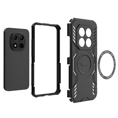MagSafe Hülle für Xiaomi Redmi Note 15 Pro 4G, Techsuit, ArmorMag, Schwarz
