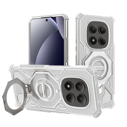 Hülle für Xiaomi Redmi Note 15 Pro 4G, Techsuit, Carbon Shield Pro, Weiß