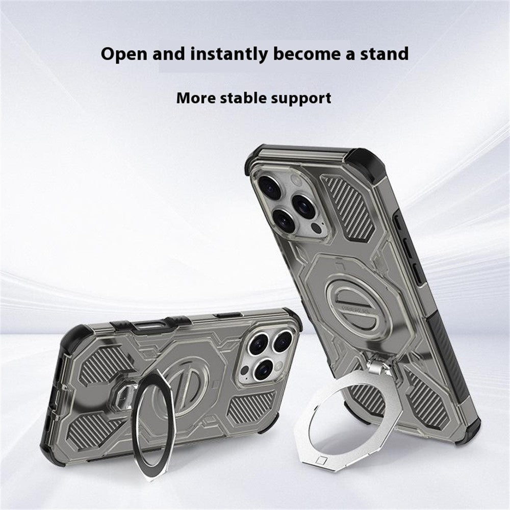 Case for Xiaomi Redmi Note 15 Pro 4G, Techsuit, Carbon Shield Pro, Black.