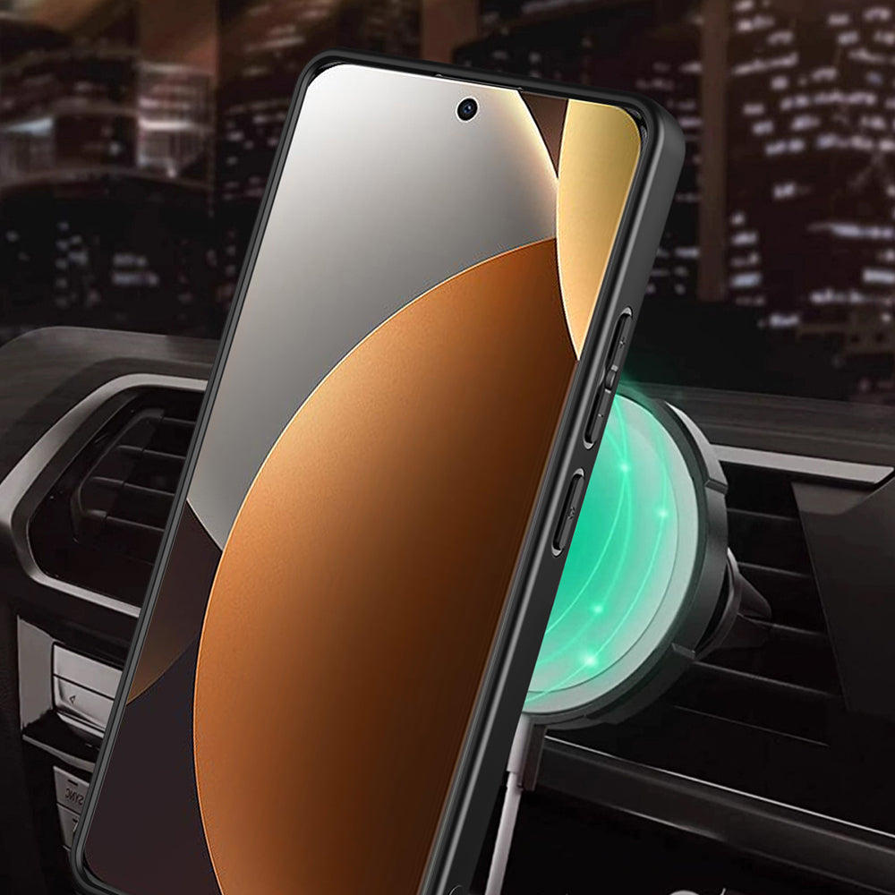 Hülle für Xiaomi Redmi Note 15 Pro 4G, Techsuit, RuggedCam, Schwarz