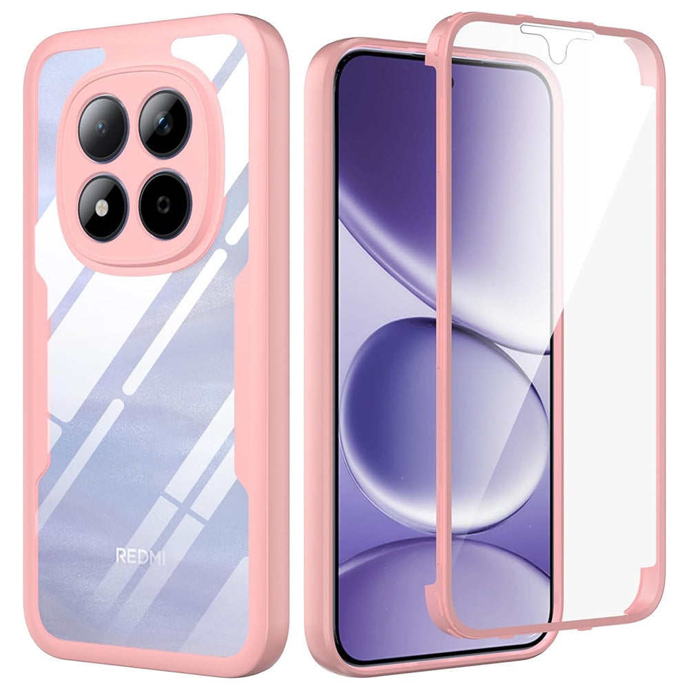 Hülle für Xiaomi Redmi Note 15 Pro 5G, Techsuit, ColorVerse 360, Rosa