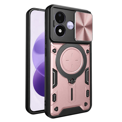 Hülle für Xiaomi Redmi Note 17 4G / Note 17 5G, Techsuit, CamGuard Pro, Roségold