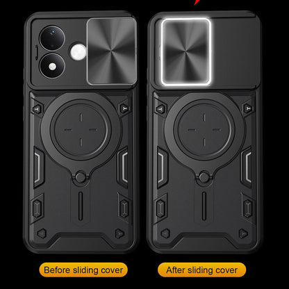 Hülle für Xiaomi Redmi Note 17 4G / Note 17 5G, Techsuit, CamGuard Pro, Roségold