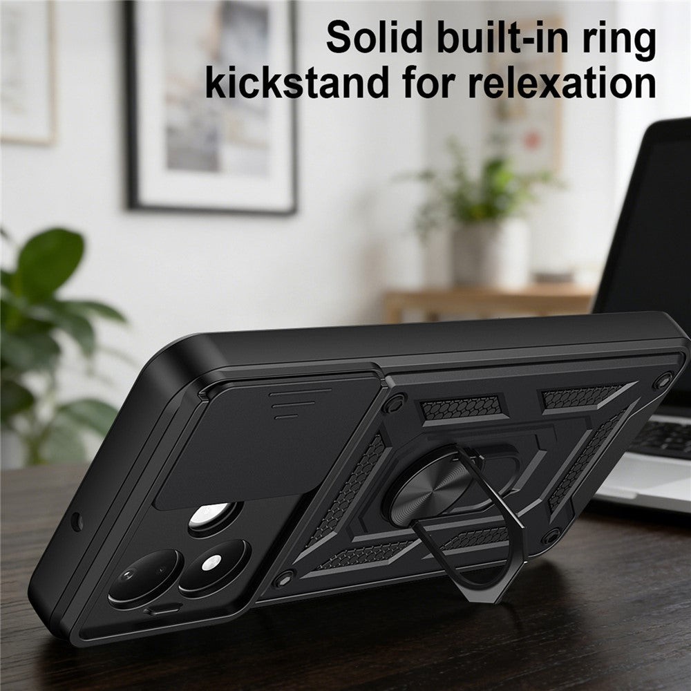 Hülle für Xiaomi Redmi Note 17 4G / Note 17 5G, Techsuit, CamShield, Grün