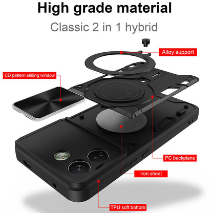 Hülle für Xiaomi Redmi Note 17 Pro Max, Techsuit, CamGuard Pro, Rot