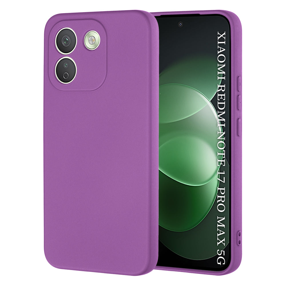 Hülle für Xiaomi Redmi Note 17 Pro Max, Techsuit, SoftFlex, Lila