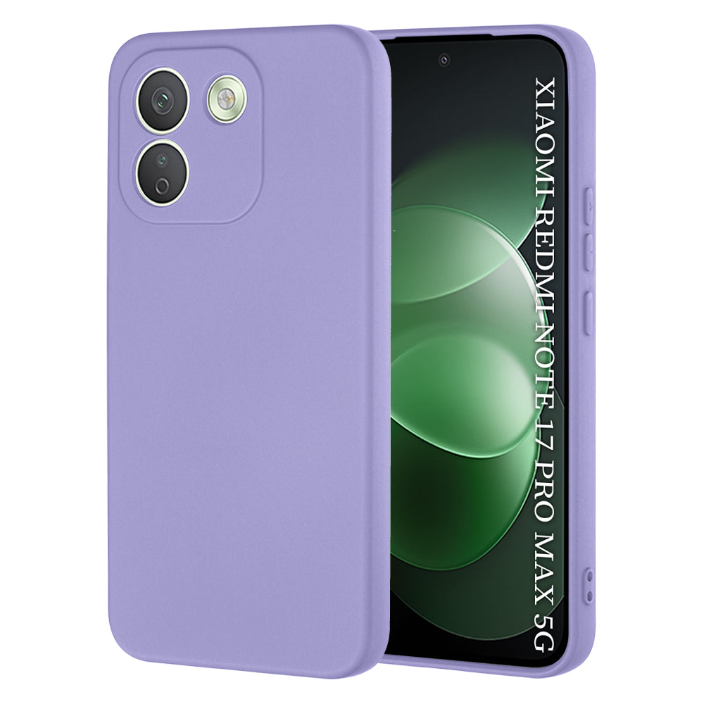 Hülle für Xiaomi Redmi Note 17 Pro Max, Techsuit, SoftFlex, Hellviolett